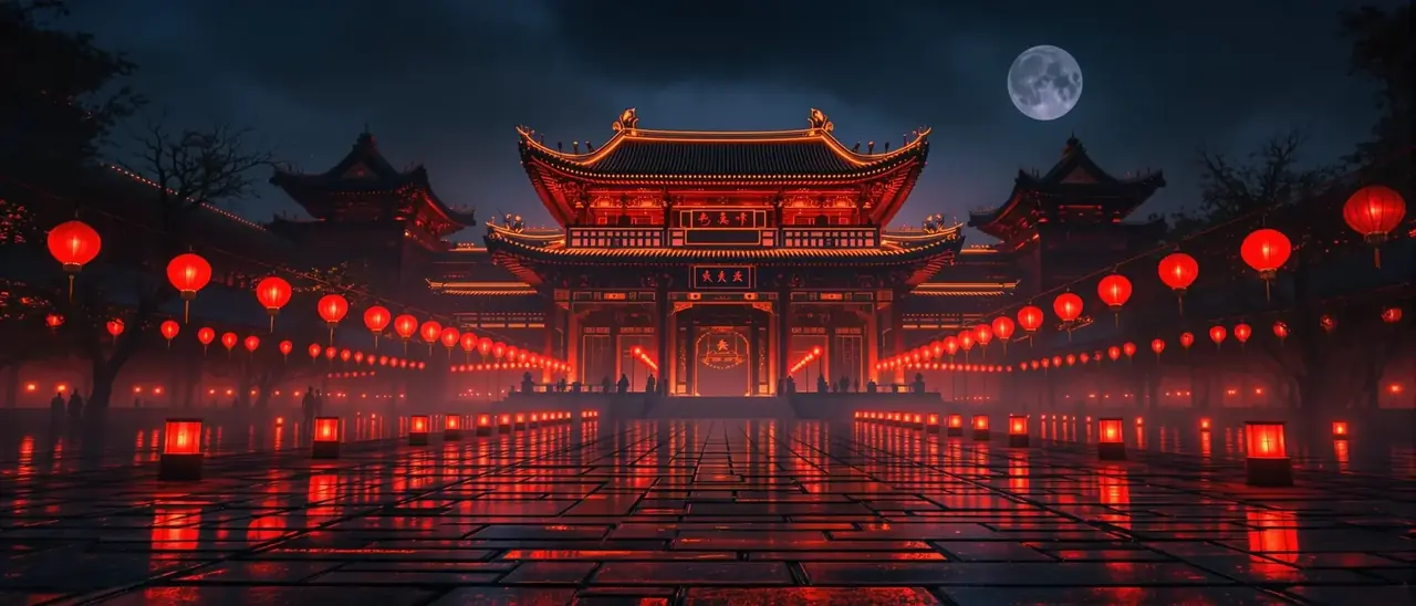 悬疑短剧分类封面，代表作品《冷月楼的第七封信》