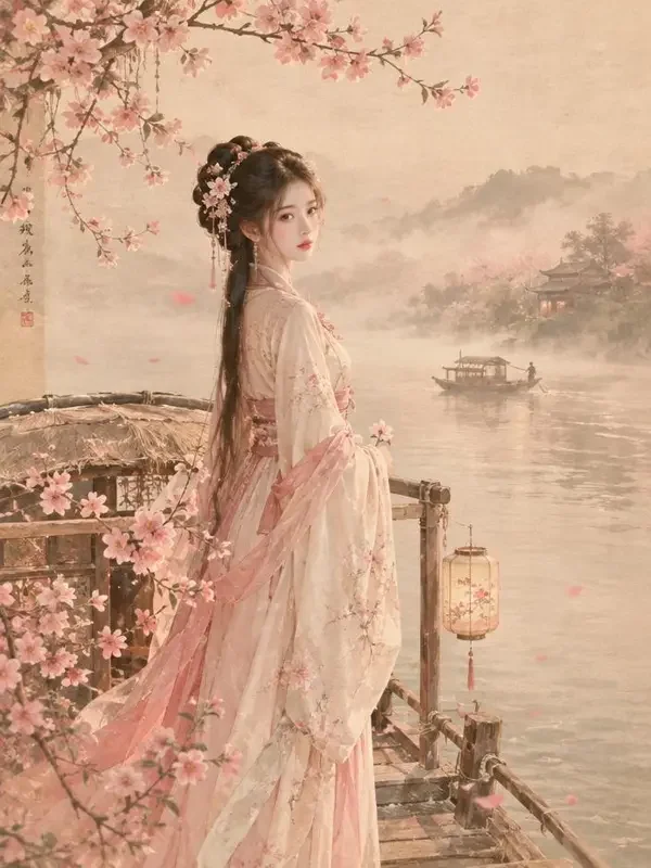 今日优选《桃花渡口再嫁你》短剧封面
